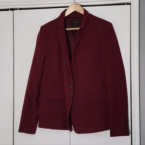 J. Crew Burgandy Regent Blazer